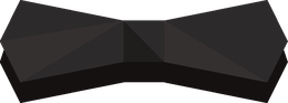 Dark bow tie