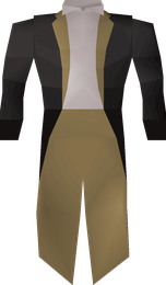 Dark tuxedo jacket