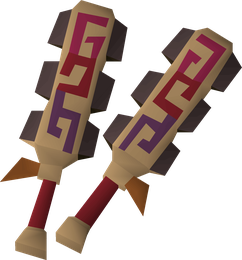Dual macuahuitl