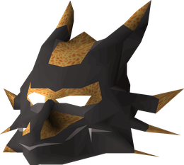 Lava dragon mask