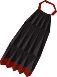 Obsidian cape