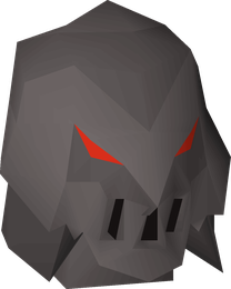 Obsidian helmet