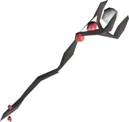 Smoke battlestaff
