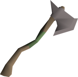 Steel felling axe