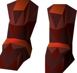 Zamorak d'hide boots