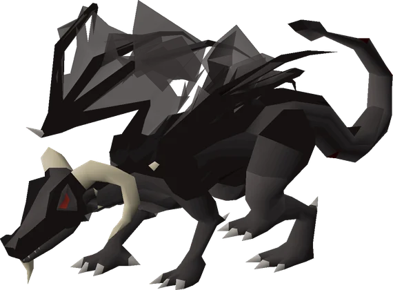 Brutal black dragon