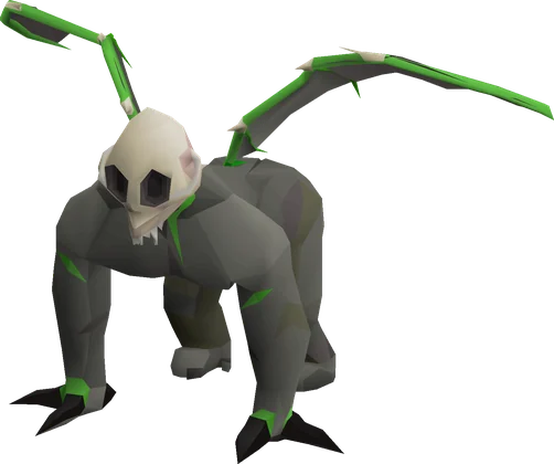 Demonic gorilla